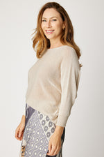 Shimmer Back Bow  Sweater (8 Colors)