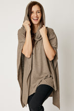 Off The Shoulder Poncho (4 Colors)
