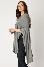 Off The Shoulder Poncho (4 Colors)