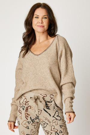 Whip Stitch Sweater (3 Colors)