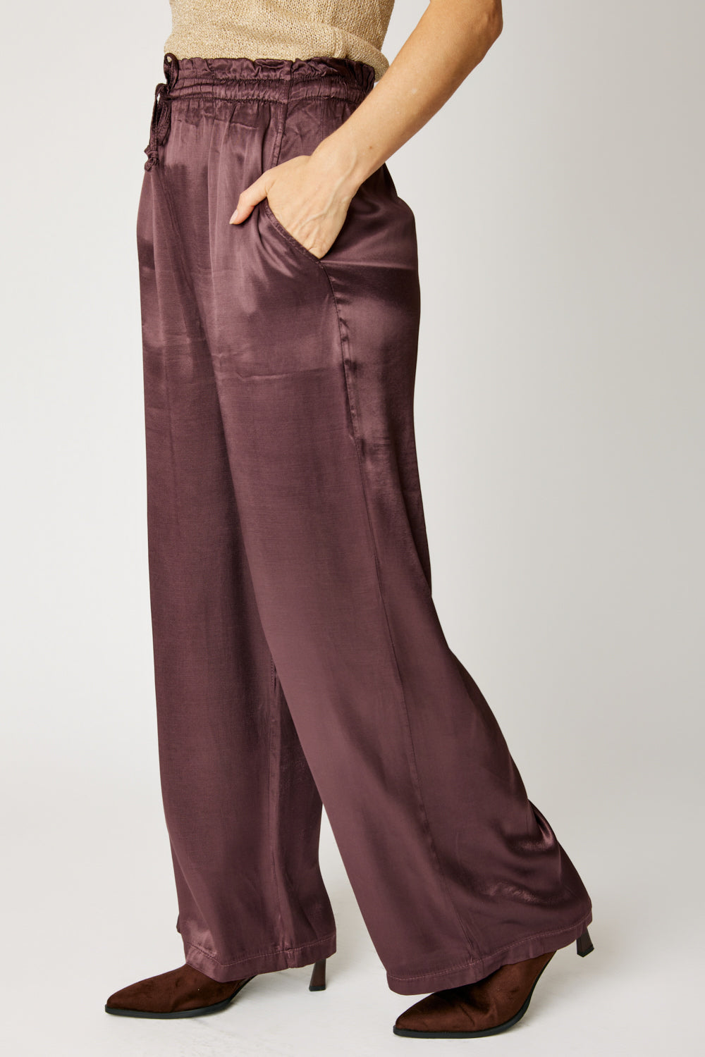 Drawstring Satin Pants (7 Colors)