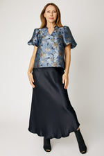 Bias Cut Satin Skirt (9 Colors)