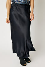 Bias Cut Satin Skirt (9 Colors)