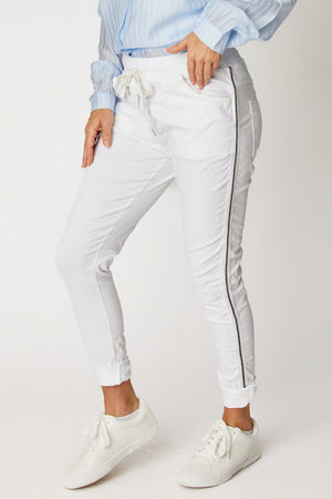 Gunmetal Rhinestone Pant (4 Colors)