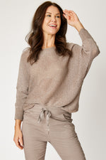 Shimmer Back Bow  Sweater (8 Colors)