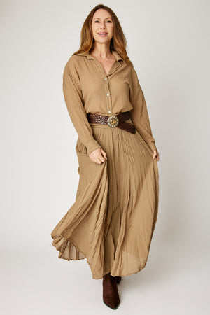 Voile Cotton Skirt (Fall Collection Colors)