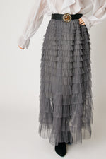 Swiss Dot Layered Skirt (3 Colors)