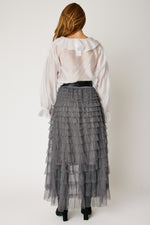 Swiss Dot Layered Skirt (3 Colors)