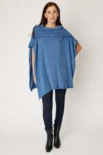 Off The Shoulder Poncho (4 Colors)