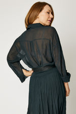 Cotton Voile Blouse (Fall Collection Colors)