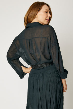 Cotton Voile Blouse (Fall Collection Colors)