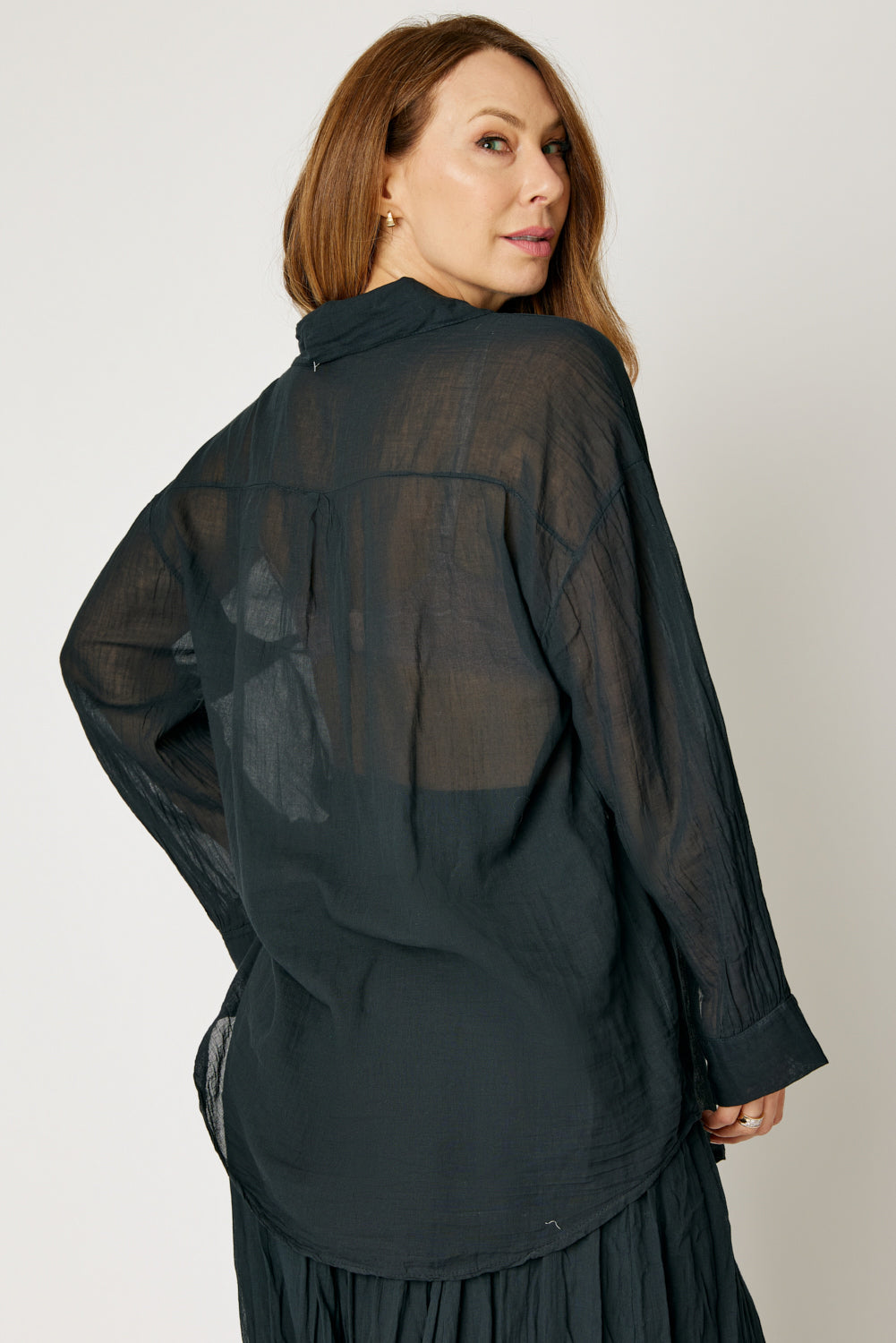 Cotton Voile Blouse (Fall Collection Colors)
