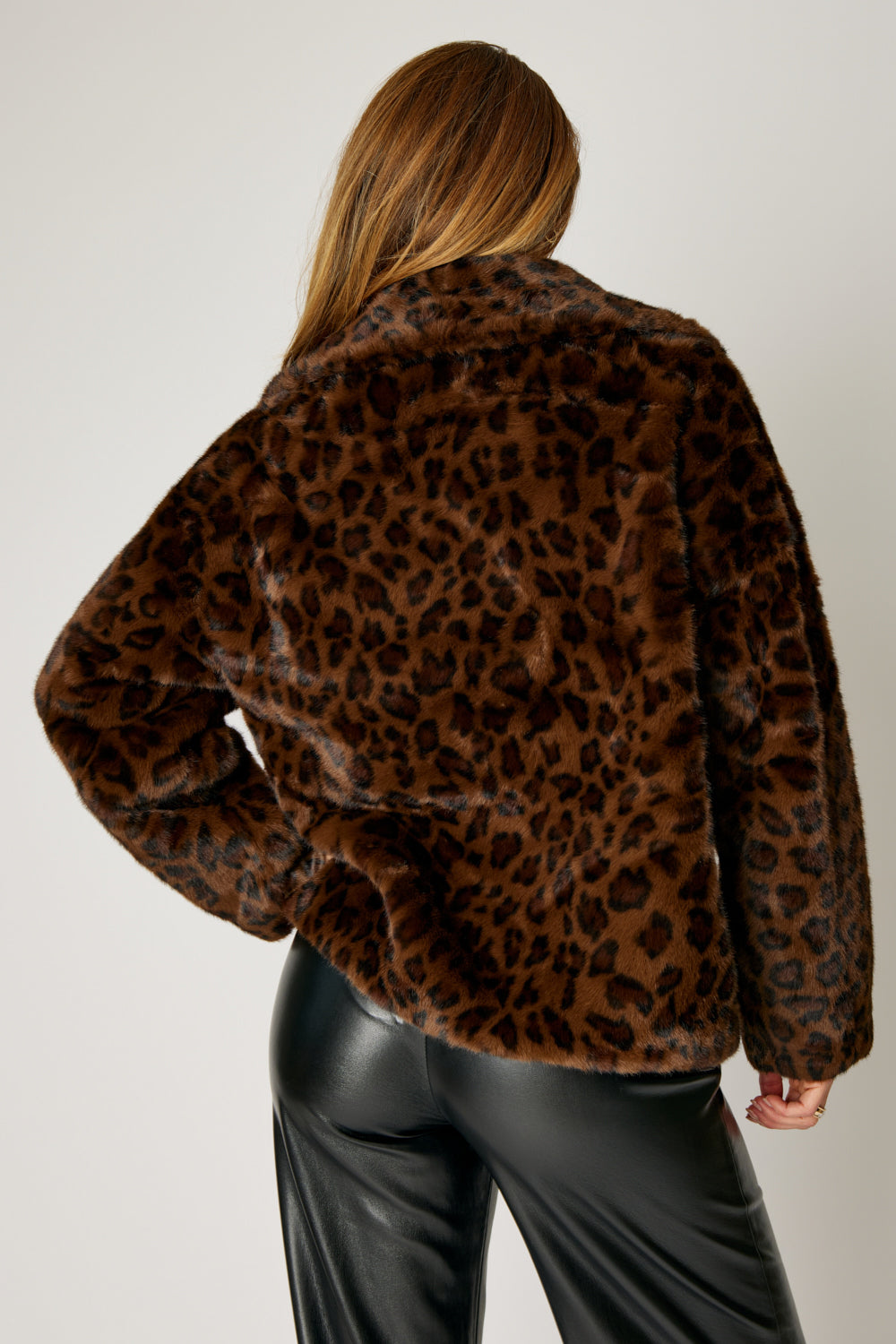 Leopard Fur Jacket (3 Colors)