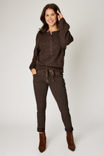 Henley Super Soft Sweater (2 Colors)