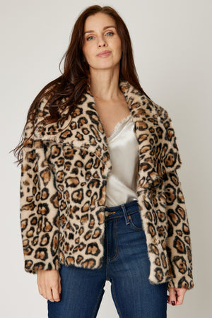 Leopard Fur Jacket (3 Colors)
