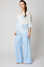 Daisy Cotton Voile Top (2 Colors) - Jacqueline B Clothing