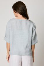 V-neck Crop Tee (6 Colors) - Jacqueline B Clothing