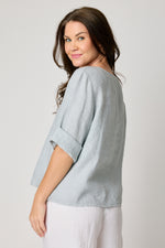 V-neck Crop Tee (6 Colors) - Jacqueline B Clothing