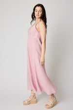 Spaghetti Strap Linen Dress (5 Colors) - Jacqueline B Clothing