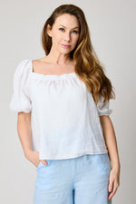 Bubble Sleeve Blouse (5 Colors) - Jacqueline B Clothing