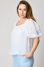 Bubble Sleeve Blouse (5 Colors) - Jacqueline B Clothing
