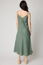 Spaghetti Strap Linen Dress (5 Colors) - Jacqueline B Clothing