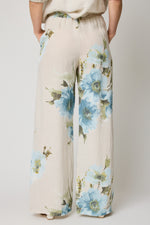Bold Floral Linen Pant (3 Colors) - Jacqueline B Clothing