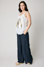 Foil Design Tank Top (2 Colors) - Jacqueline B Clothing