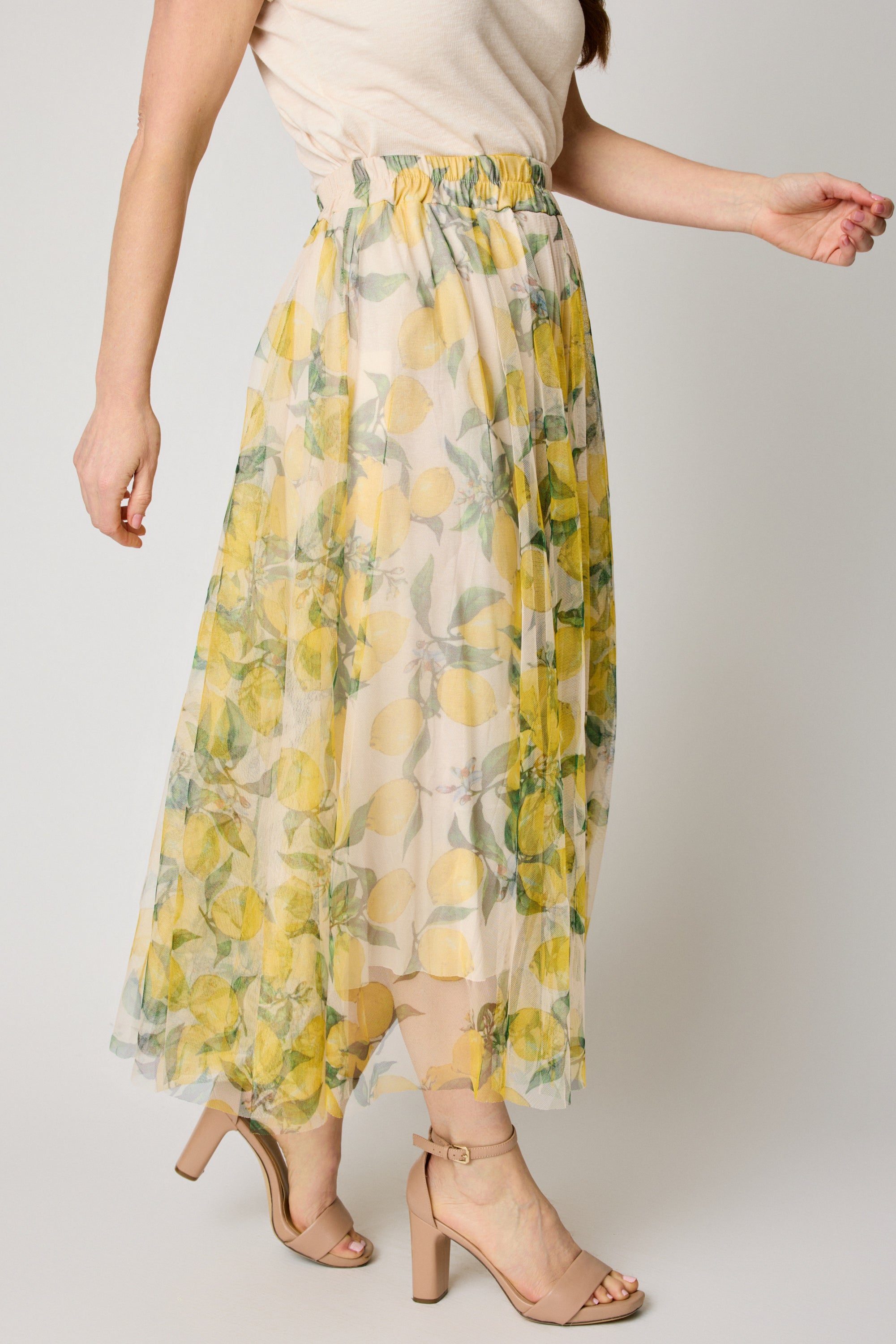 Lemon Tulle Skirt – Jacqueline B Clothing