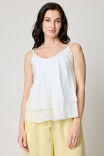 Double Layer Cotton Voile Tank (4 Colors) - Jacqueline B Clothing