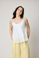 Double Layer Cotton Voile Tank (4 Colors) - Jacqueline B Clothing