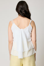 Double Layer Cotton Voile Tank (4 Colors) - Jacqueline B Clothing