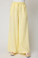 Raw Edge Pocket Linen Pant (6 Colors) - Jacqueline B Clothing