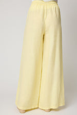 Raw Edge Pocket Linen Pant (6 Colors) - Jacqueline B Clothing