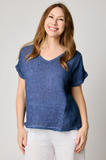 Everyday Linen Tee (11 Colors) - Jacqueline B Clothing