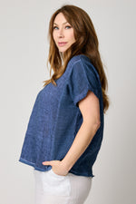 Everyday Linen Tee (11 Colors) - Jacqueline B Clothing