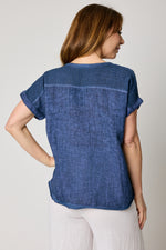Everyday Linen Tee (11 Colors) - Jacqueline B Clothing