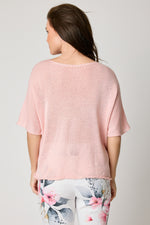 Short Sleeve Sweater - Jacqueline B Clothing