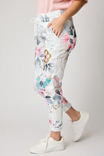 Painted Petal Pant (Italian stretch pant) - Jacqueline B Clothing