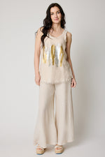 Elastic waist Linen Pant (8 Colors)