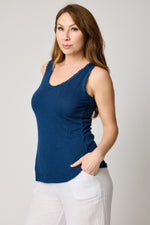 Raw Edge Knit Tank (4 Colors)