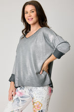 Shiny Stitch Sweater (6 Colors) - Jacqueline B Clothing