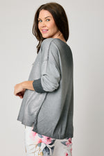 Shiny Stitch Sweater (6 Colors) - Jacqueline B Clothing
