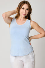 Raw Edge Knit Tank (4 Colors)