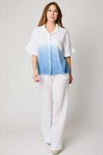 Ombre Linen Blouse (2 Colors)