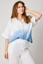 Ombre Linen Blouse (2 Colors)