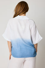 Ombre Linen Blouse (2 Colors)