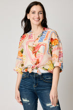 Summer Breeze Cotton Silk Voile Top