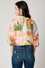 Summer Breeze Cotton Silk Voile Top