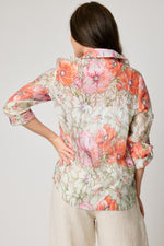 Botanical Floral Blouse